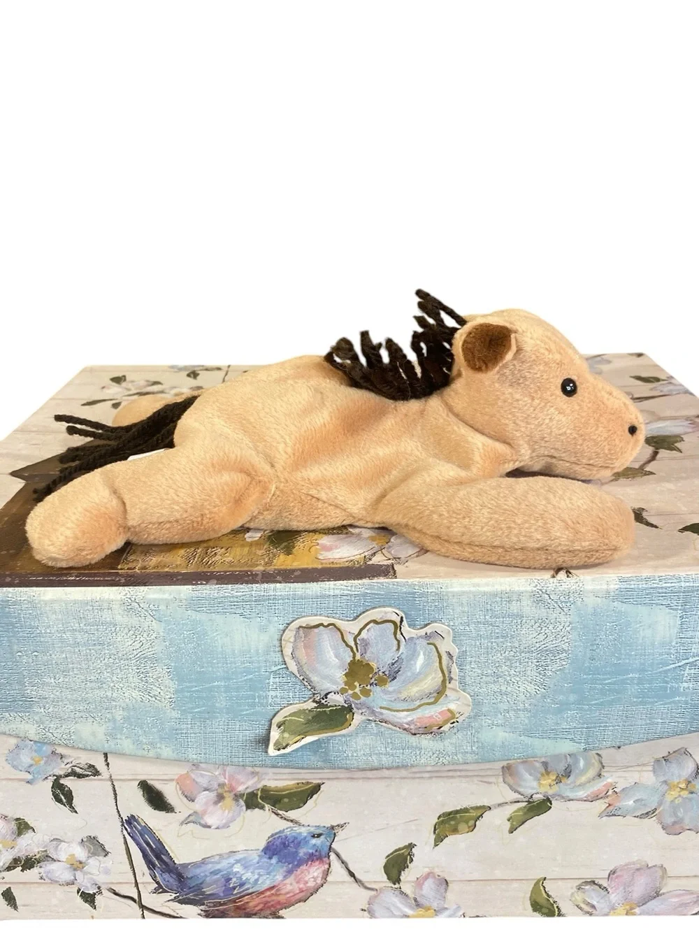 Ty Beanie Babies Derby the Horse Vintage 1995 Sealed Hang Tag Retired No Star